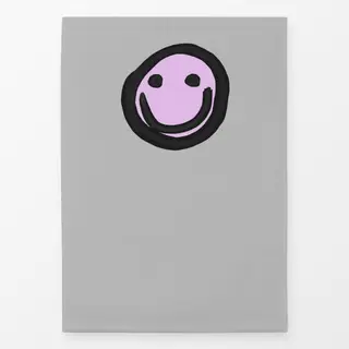 Geschirrtücher Smiley Lila soft