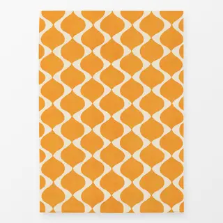 Geschirrtücher Mediterranes Mäander Orange