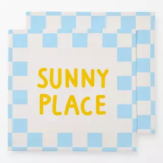 Servietten Sunny Place Yellow