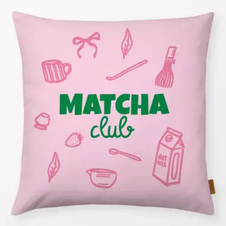 Kissen Matcha Club