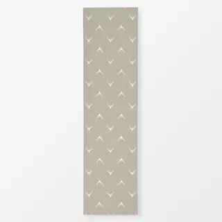 Tischläufer Hirschkopf Silhouette beige