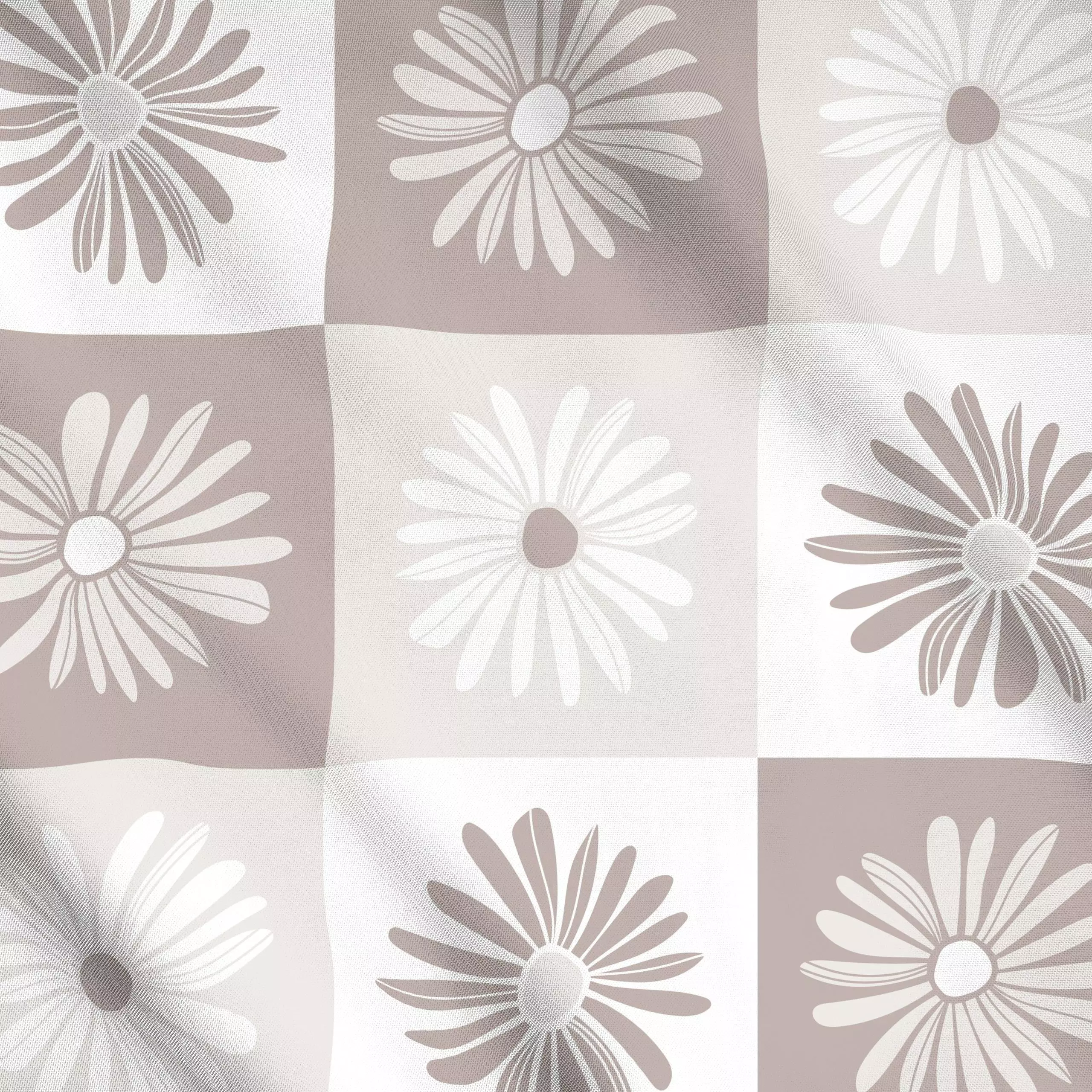 Meterware Frühling Blumen Karo 4 - Blumen & Florales, Symbole & Muster - von „Primus Pattern"; Trockenblumen, Blüten, vintag...