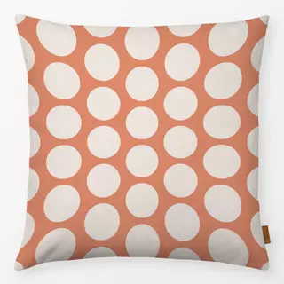 Kissen Polkadots orange