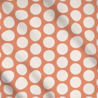 Meterware Polkadots orange
