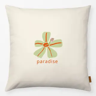 Kissen Paradise Hellgrün