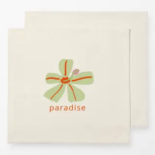 Servietten Paradise Hellgrün
