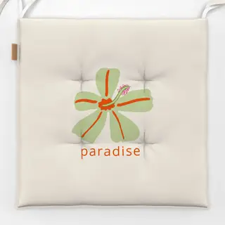 Sitzkissen Paradise Hellgrün