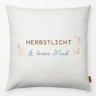 Kissen Herbstlicht Wind hell