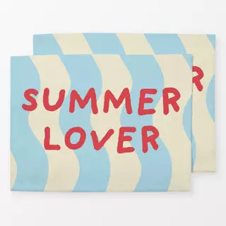 Tischset Summer Lover Red Blue