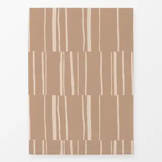 Geschirrtücher Organic Stripes brown