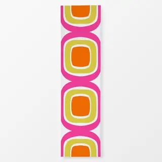 Tischläufer Retro Circles
