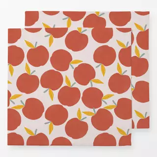 Servietten Rote Äpfel