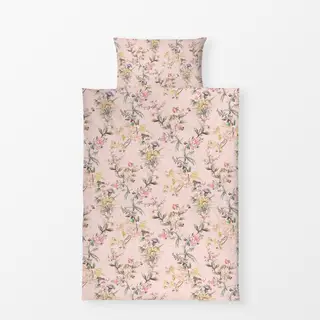 Bettwäsche Pink Chinoiserie Garten