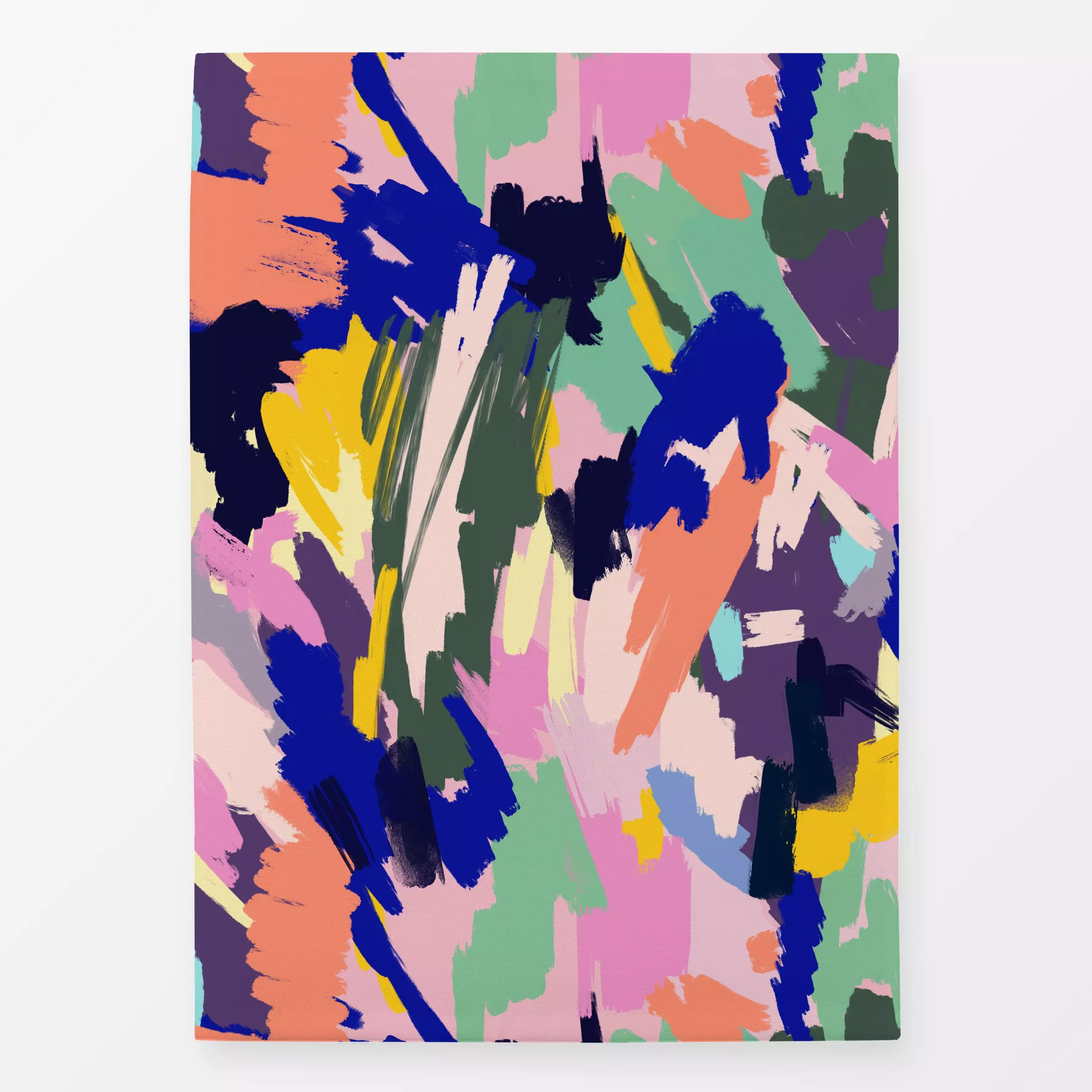 Geschirrtücher Artistic Brushstrokes Texture - Kinderzimmer & Motive für Kinder, Symbole & Muster, Retro & Vintage - von „Ni...