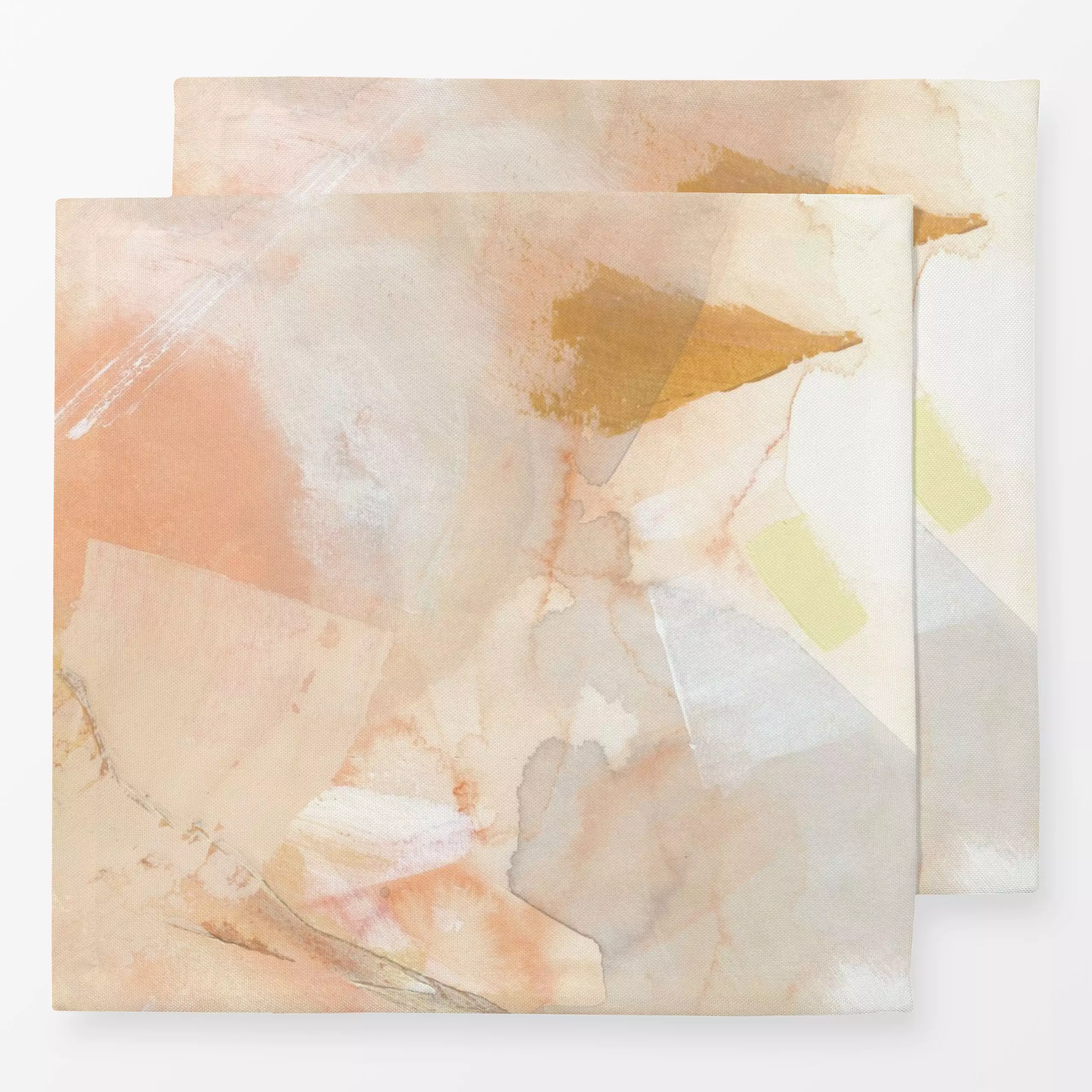 Servietten Brushstrokes pastel tones 3 - Symbole & Muster - von „Nouveau Prints"; Aquarell, Abstrakt, watercolour, Sommerlic...