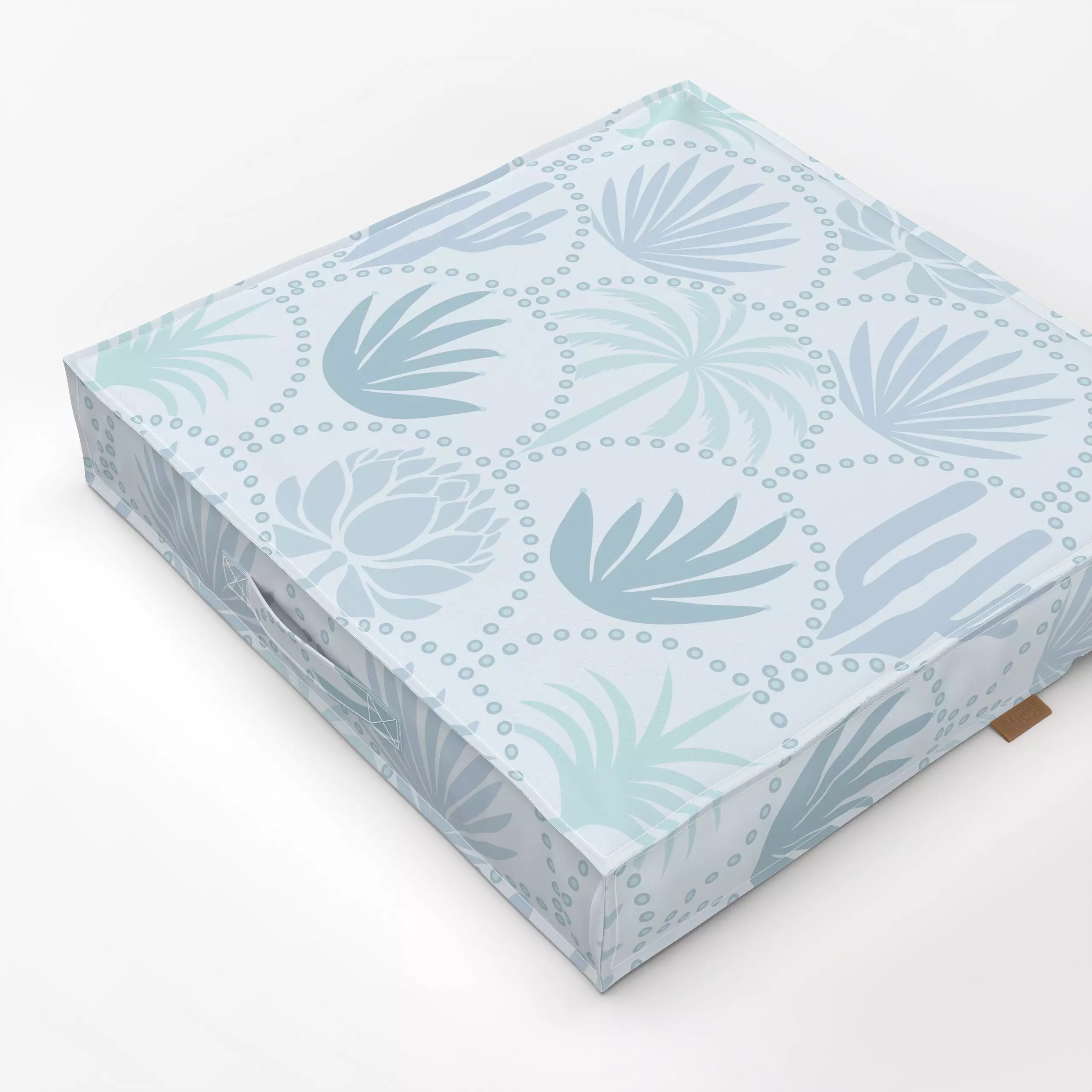 Bodenkissen Palm Springs Desert IV - Natur & Landschaft, Pflanzen & Botanik - von „Andrea Haase"; Kaktus, Palmen, Sukkulente...