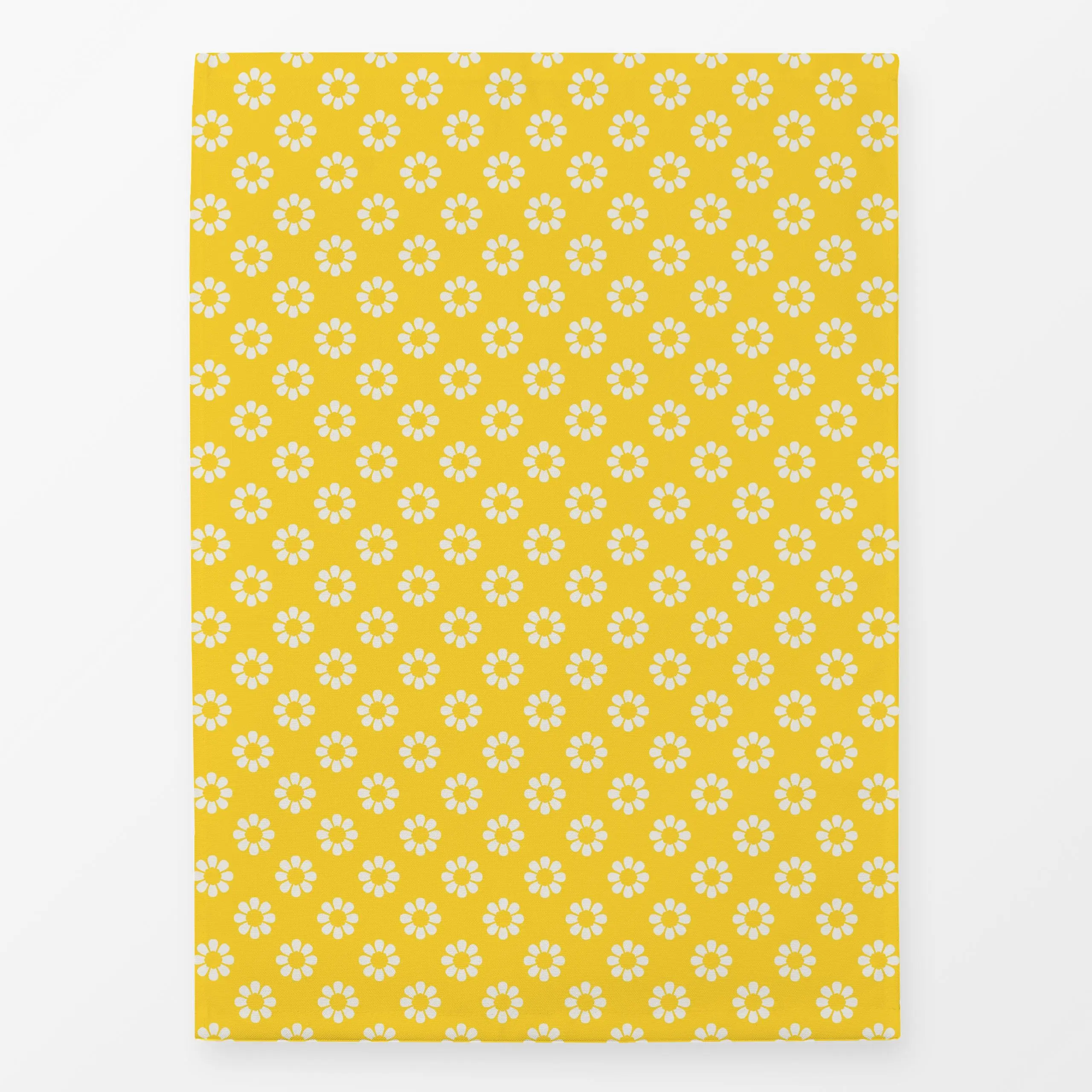 Geschirrtücher Muster Blüten gelb - Blumen & Florales, Frühling, Ostern - von „Kerstin Ax"; Blumen, Garten, Blüten, floral, ...