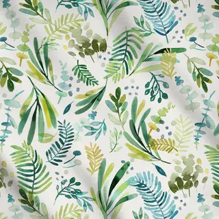 Meterware Toskana Blätter Salbei Grün