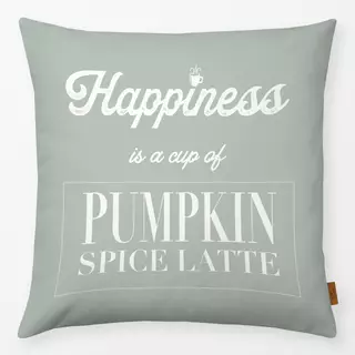 Kissen Pumpkin Spice Happy Quote