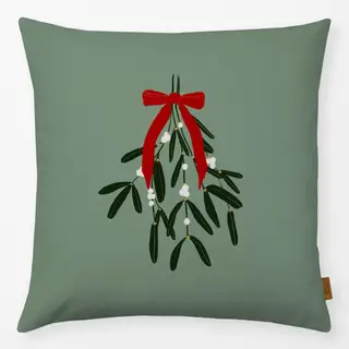 Kissen Mistelzweig Grün