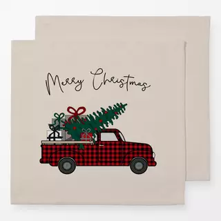 Servietten Merry Christmas Pickup