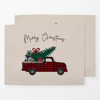 Tischset Merry Christmas Pickup