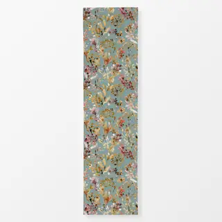 Tischläufer Wild Grasses Boho Gold Teal