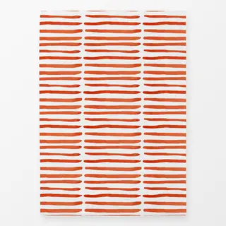 Geschirrtücher orangene Streifen Sommer