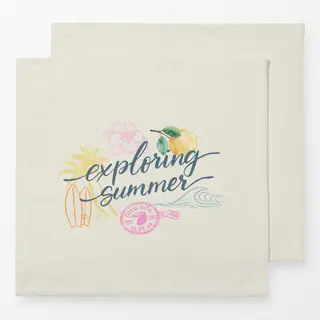 Servietten Exploring Summer