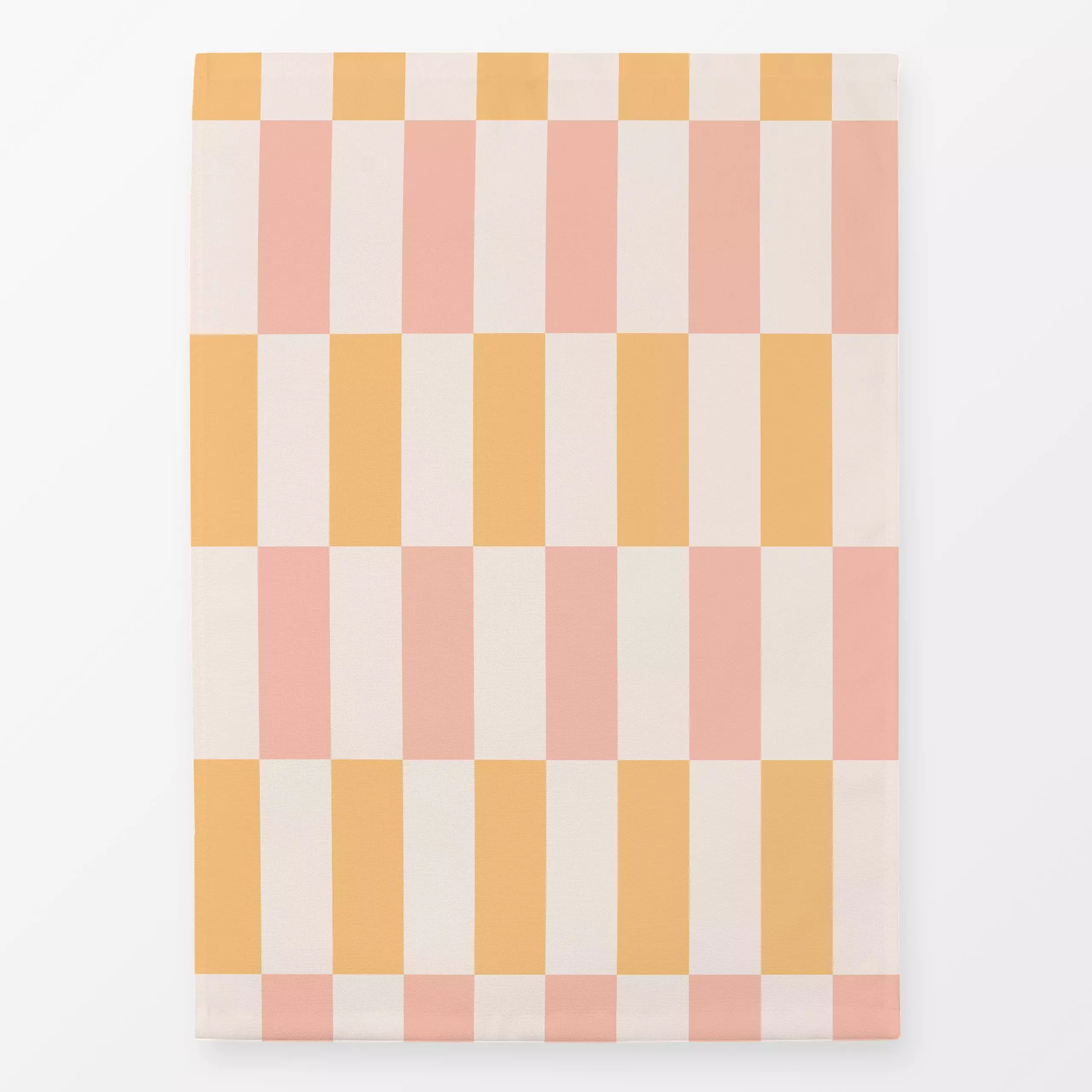 Geschirrtücher Muster Colour Block - Sommer, Symbole & Muster - von „Maren Gross "; grafisch, Karo, Happy, Schachbrett, colo...