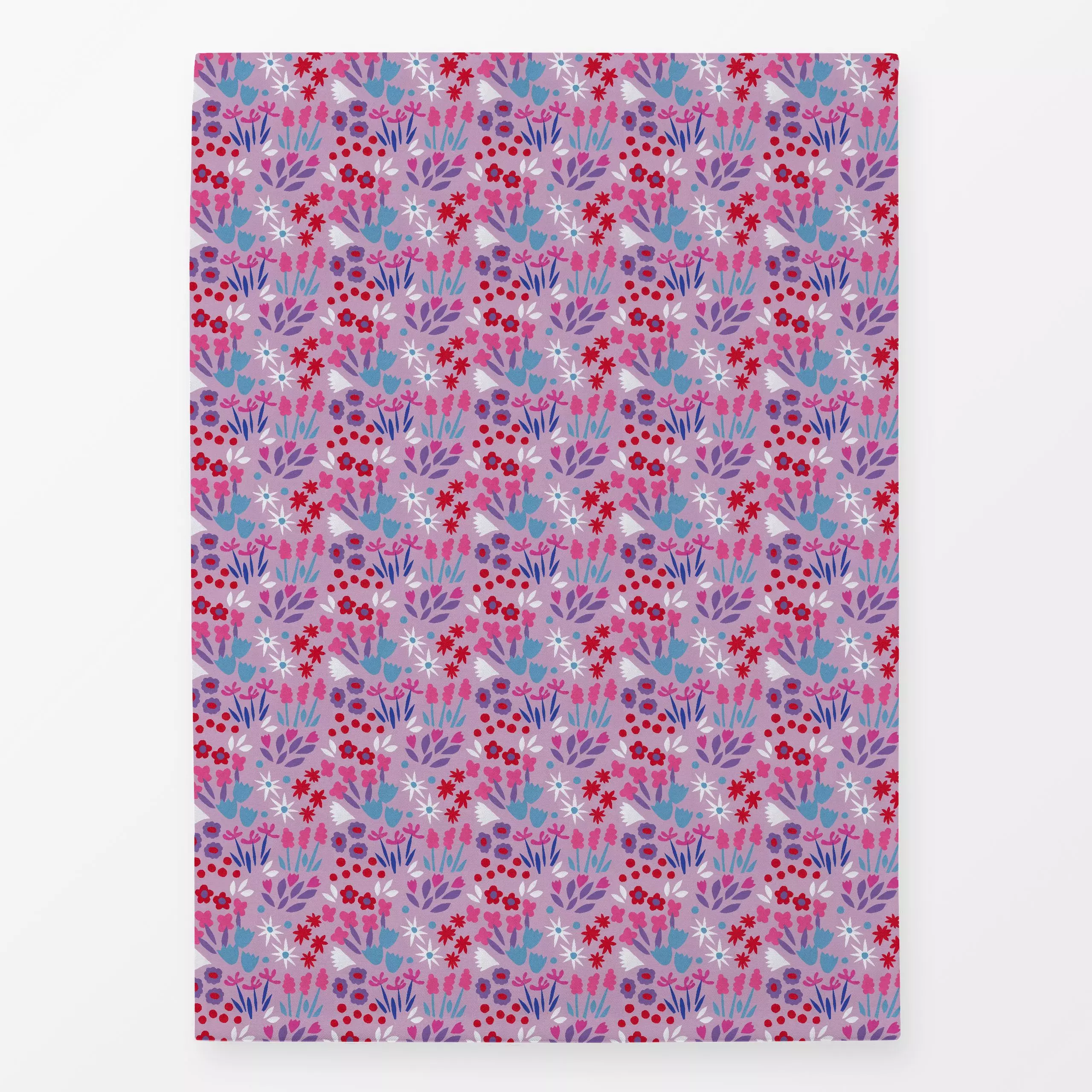 Geschirrtücher Millefleurs Small - Blumen & Florales, Frühling, Pflanzen & Botanik - von „Iris Knabenschuh Textildesign"; Bl...