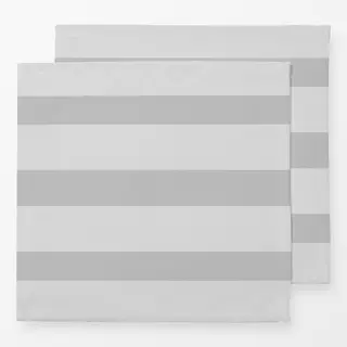 Servietten chillgrau gestreift