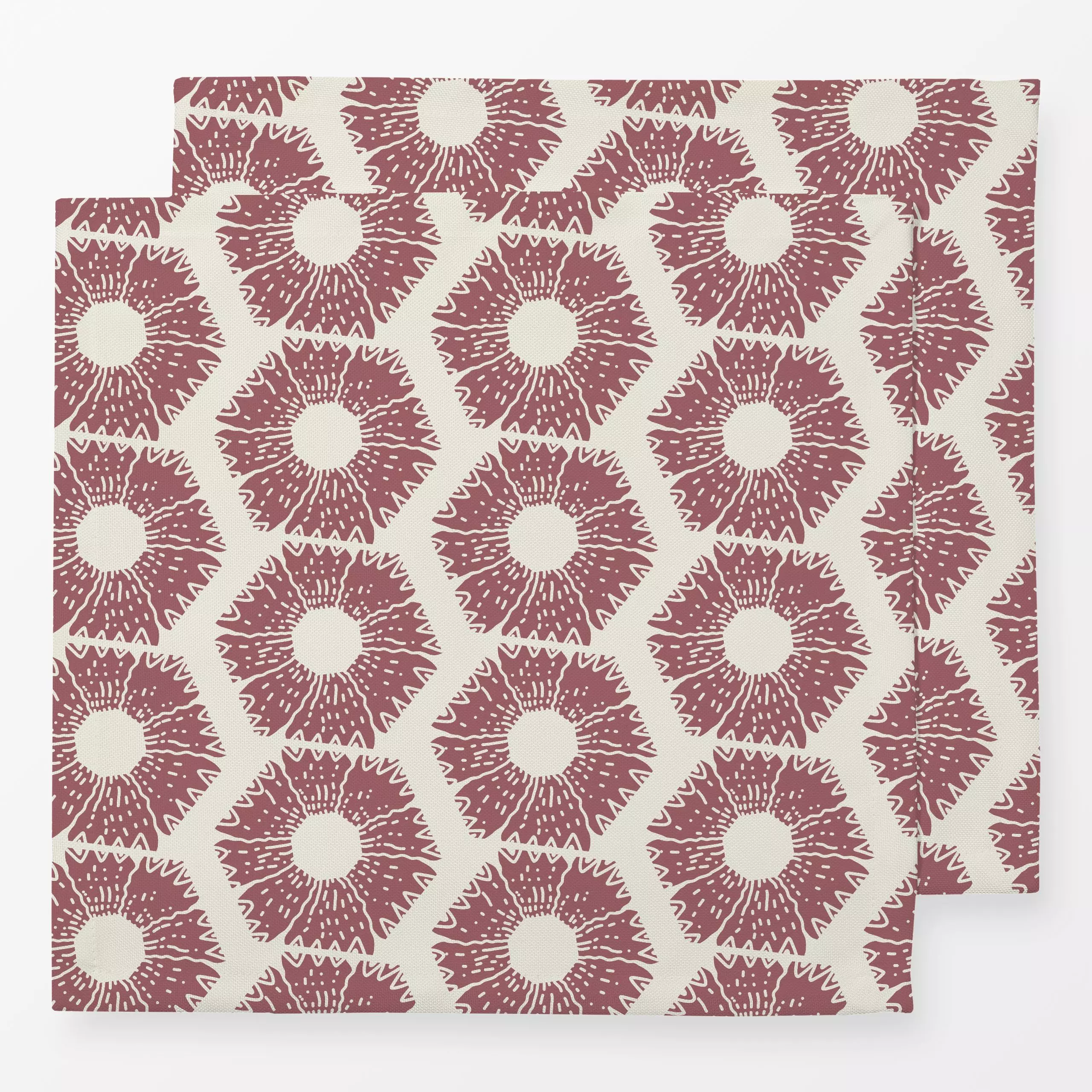 Servietten Winter Christmas Snow - Winter, Symbole & Muster - von „Patries Elisabeth"; Geometrisch, Winter, christmas, Schne...