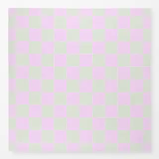 Tischdecke Lucky Me Pink Mint Retro Karo