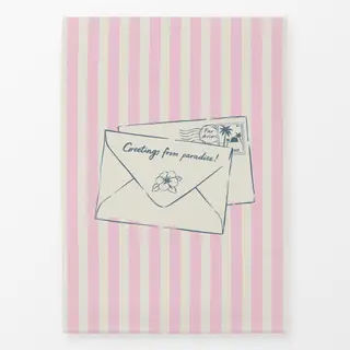 Geschirrtücher Post aus dem Paradies rosa