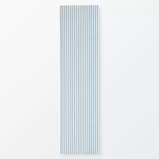 Tischläufer Streifen weiß-blau