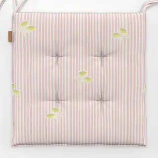 Sitzkissen cottage stripes and flowers