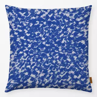 Kissen Blue dotty stripes