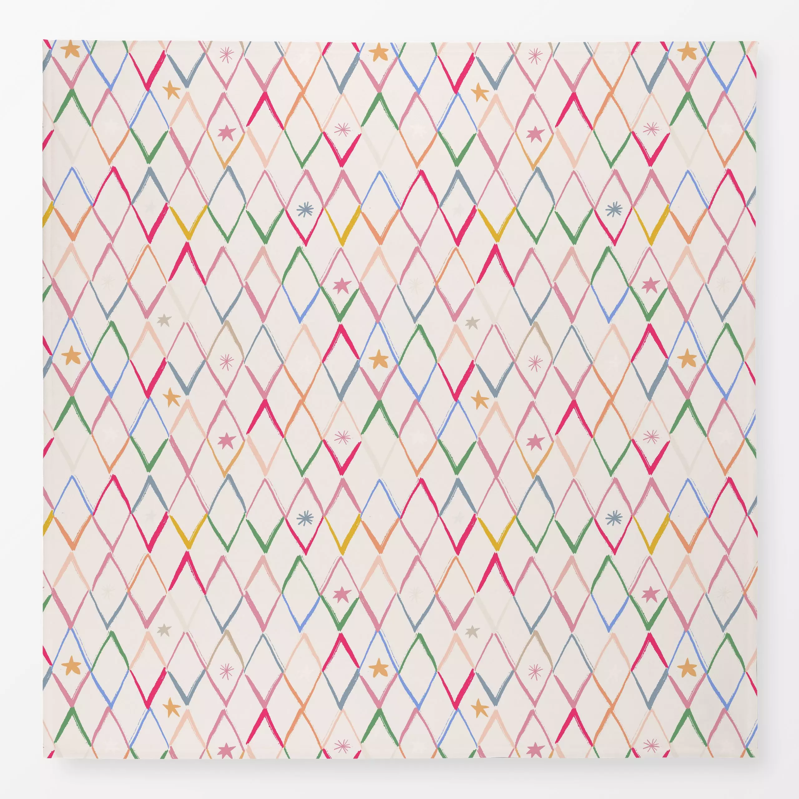Tischdecke Pattern Colorful Xmas - Weihnachten, Winter - von „Kruth Design"; Hygge, Weihnachten, bunt, weihnachtlich, Weihna...