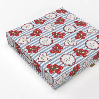 Bodenkissen Picknick mit Tomaten