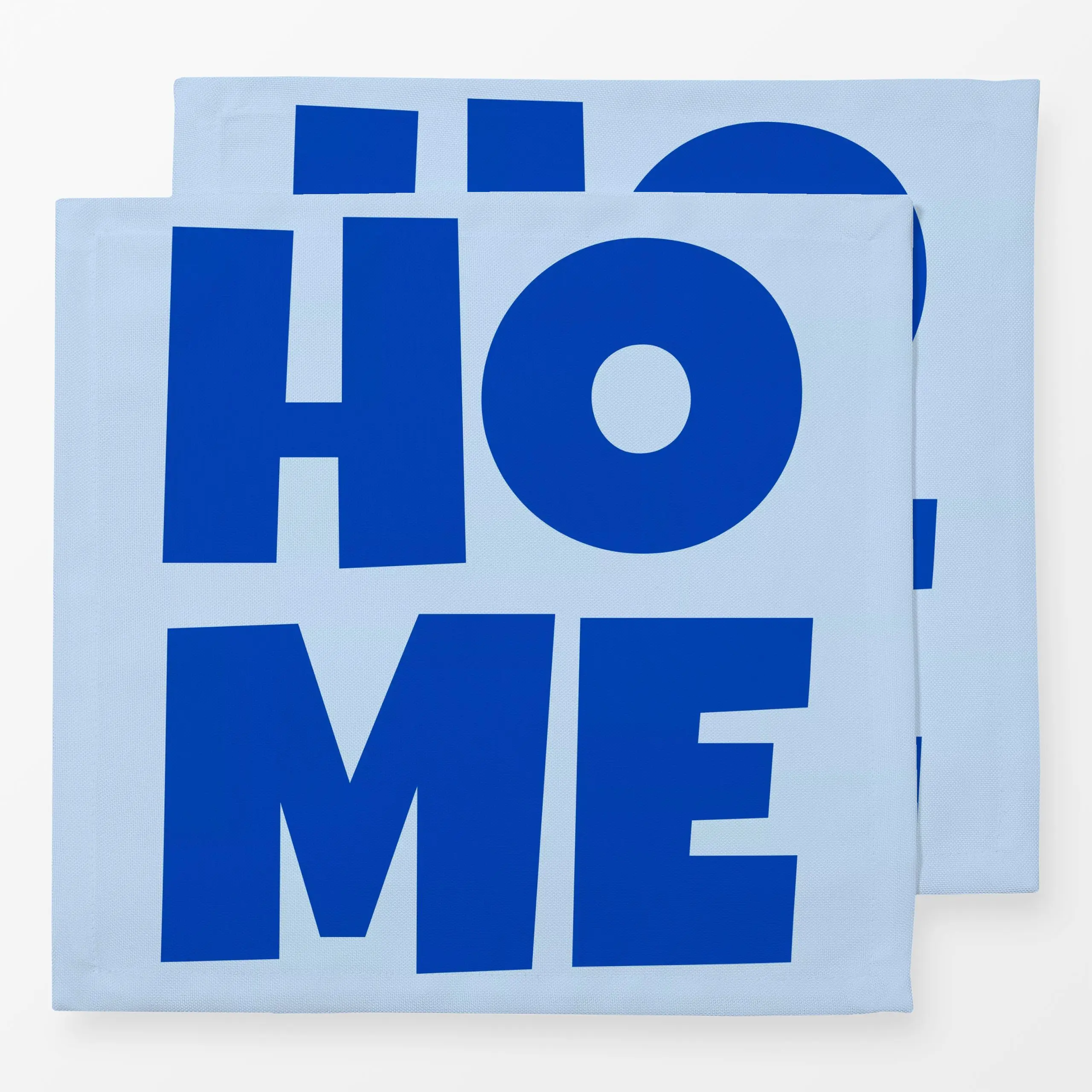 Servietten Home - Sprüche & Schriftzüge - von „textilwerk"; Illustration, Sommer, trend, Haus, typografie, geschenkidee, zuh...
