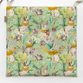 Sitzkissen Osterhasen im Frühling 1