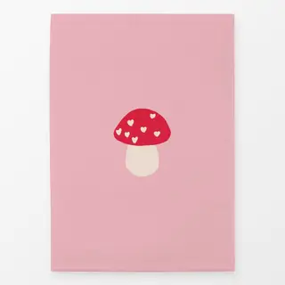 Geschirrtücher Love Mushroom rosa
