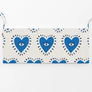 Bankauflage lucky heart