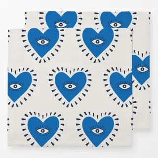 Servietten lucky heart