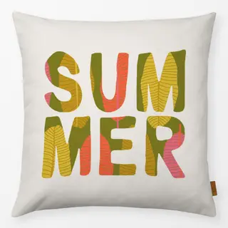 Kissen Tropical Summer Creme