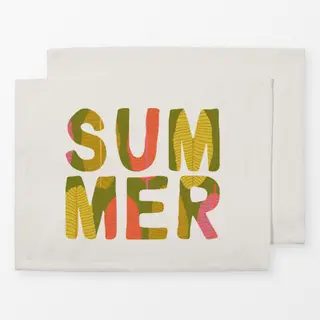 Tischset Tropical Summer Creme