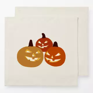 Servietten Kürbisse Halloween
