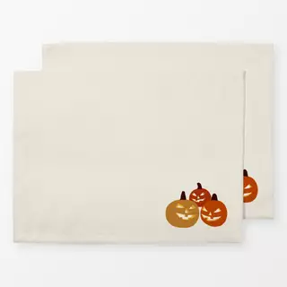 Tischset Kürbisse Halloween