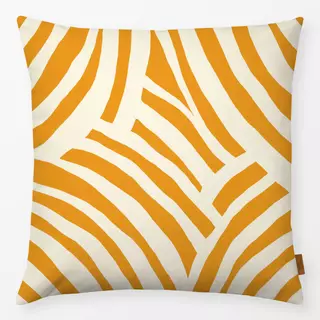 Kissen Colorful Stripes Yellow